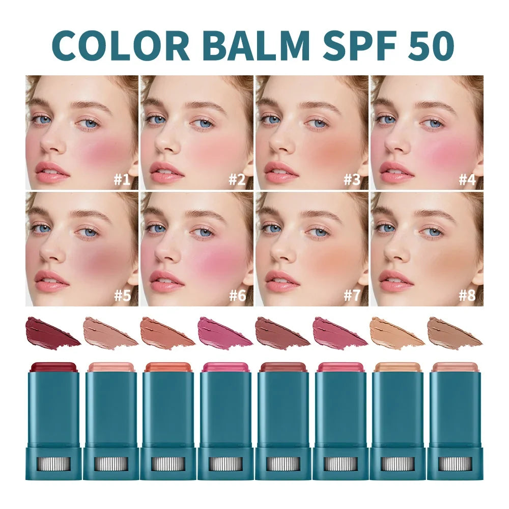 Lakerain SPF 50 Color Blush Balm – Lip & Cheek Tint