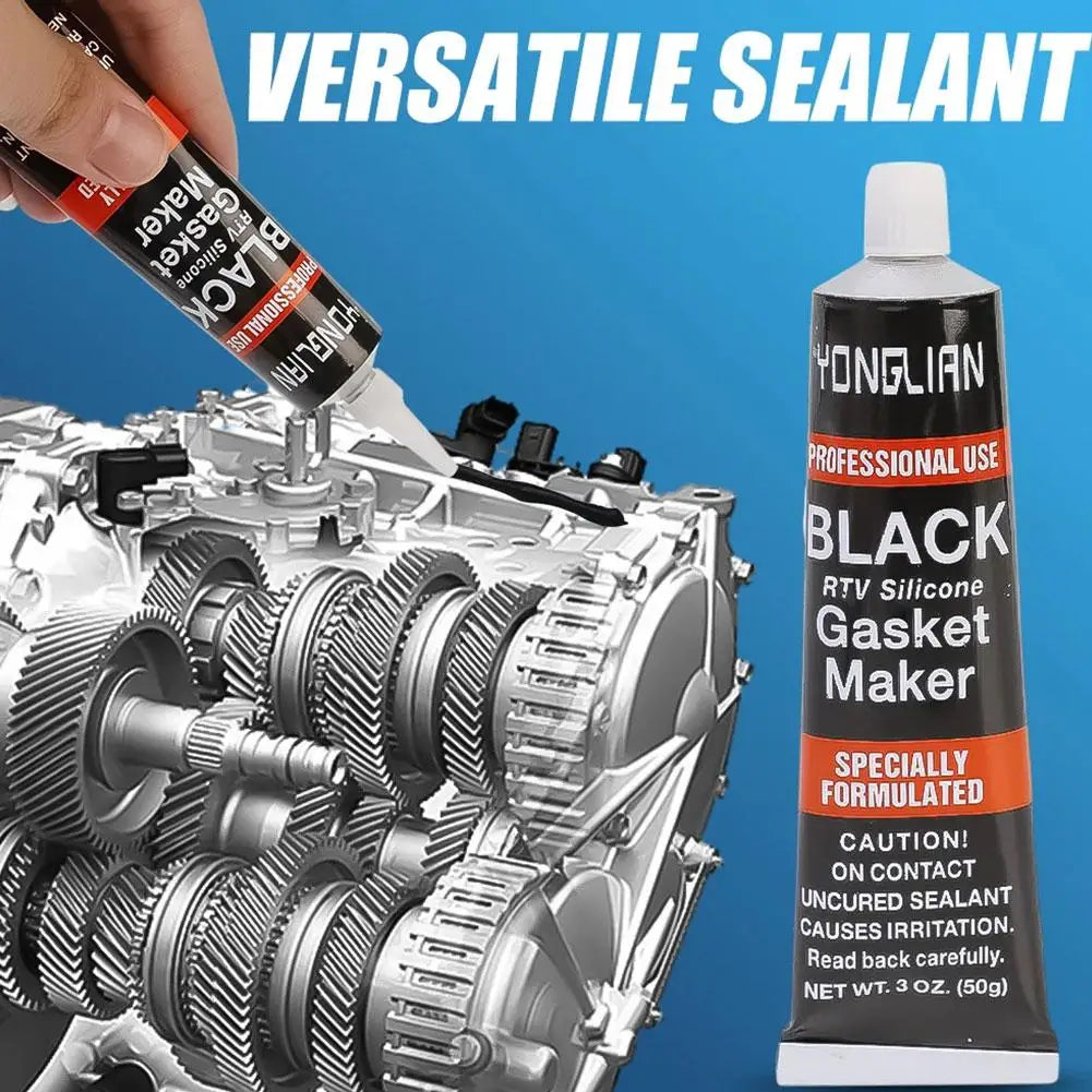 Black RTV Silicone Gasket Maker | High-Temp Engine Sealant
