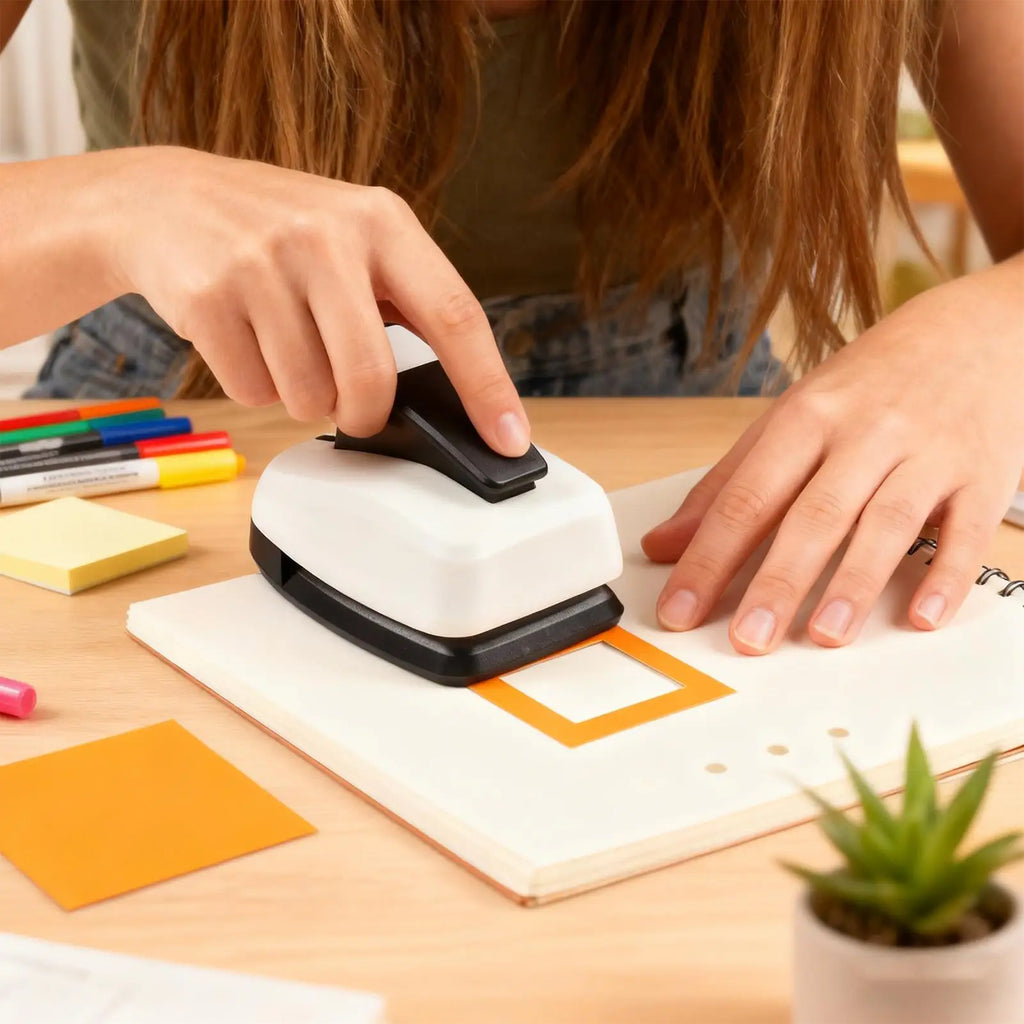 Square Craft Hole Punch – DIY Paper Puncher & Shape Cutter
