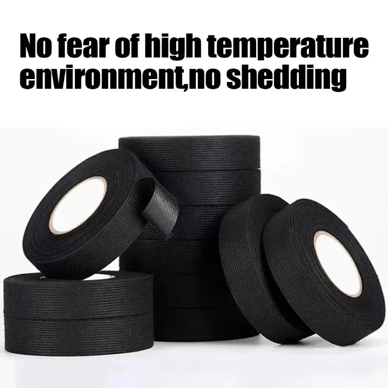 Heat-Resistant Electrical Insulating Harness Tape | 9/15/50mm