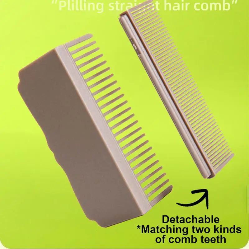 Flat Iron Comb Attachment | Hair Straightening Tool