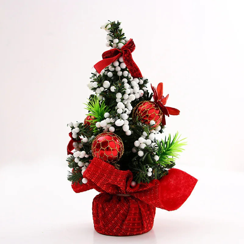 20cm Mini Christmas Tree – Desk & Table Holiday Decor