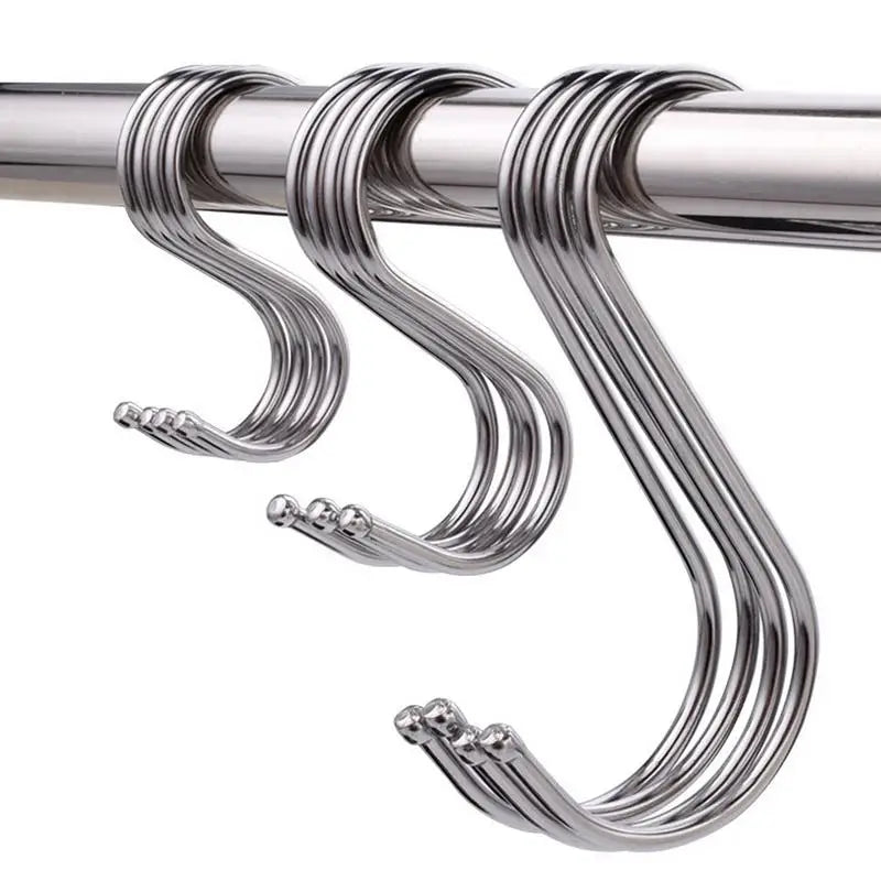 Stainless Steel S Hooks Multipurpose Rust-proof Large Bearing Load
