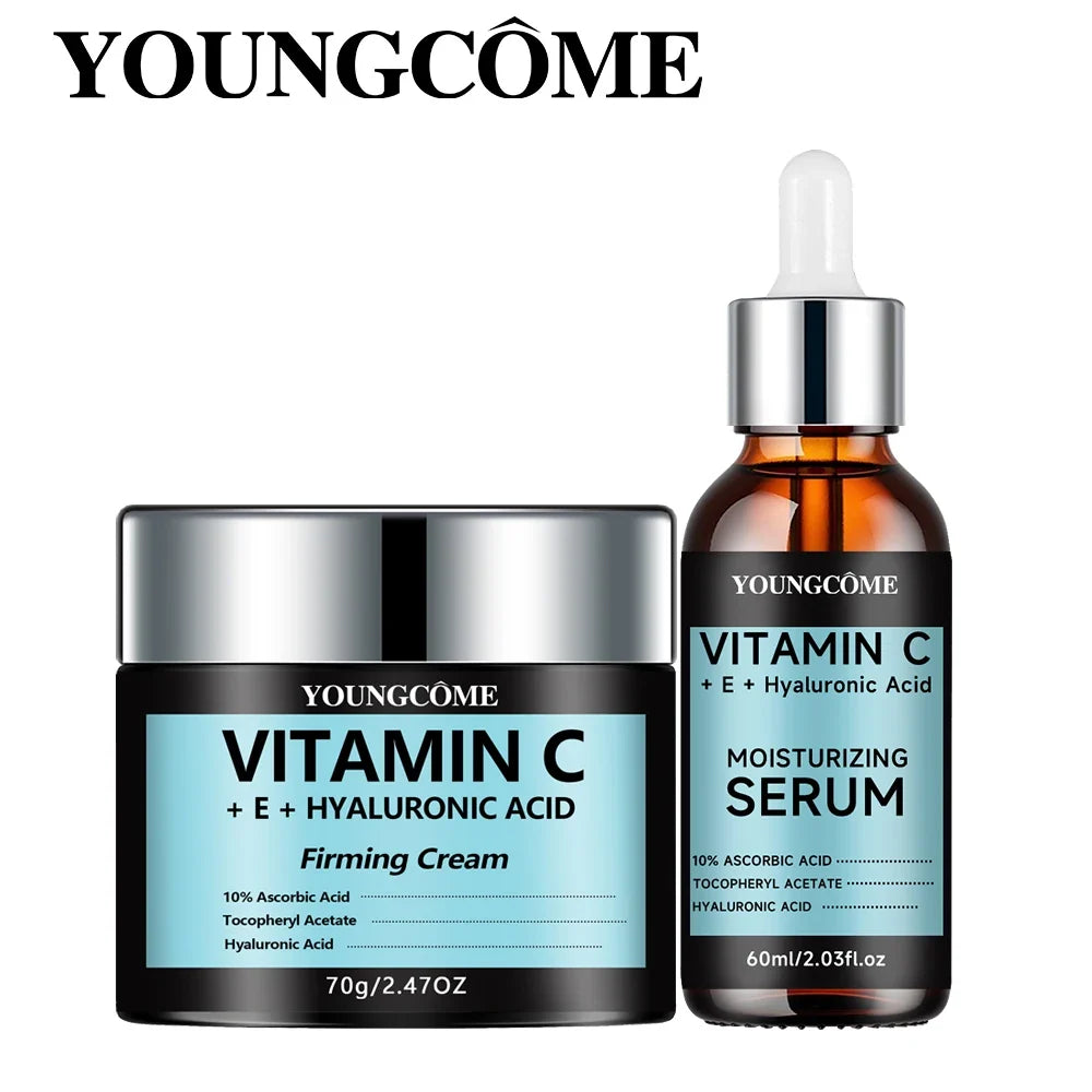 Vitamin C Face Serum 10% Ascorbic Acid, Hyaluronic & Vitamin E