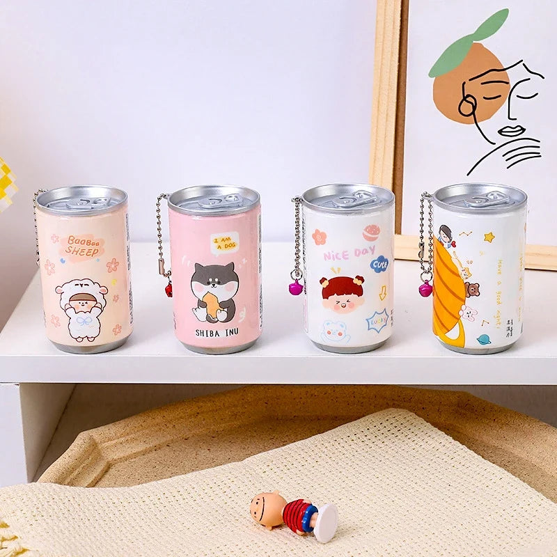 Cartoon Canned Wet Wipes for Kids – 30 Sheets Portable Can
