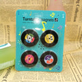 Retro Tape & Record Fridge Magnet Set of 4 | Nostalgic Decor