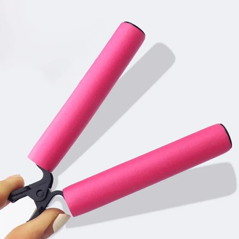 12-Piece Heatless Perm Hair Rollers & Insulation Clips Set