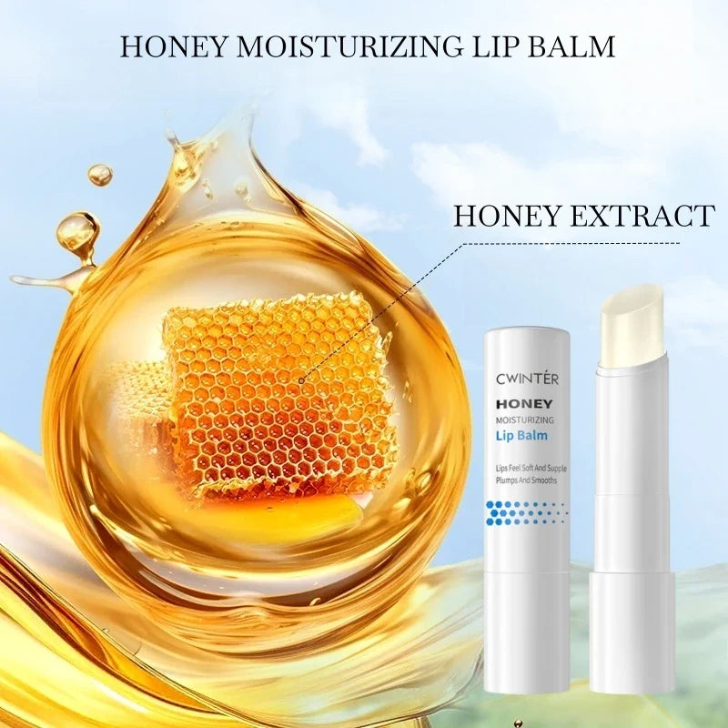 Honey Lip Balm 2-Pack – All-Day Hydration & Natural Finish