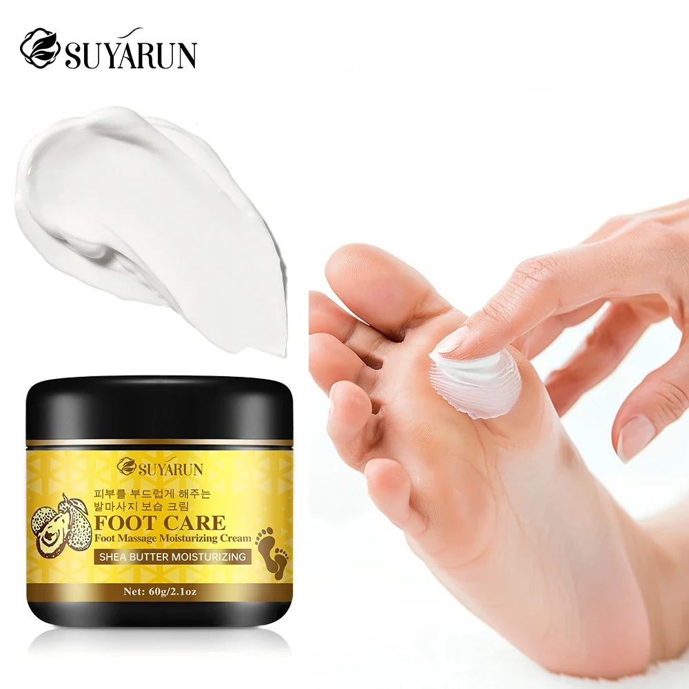 SUYARUN Oat & Witch Hazel Foot Cream – Dry & Cracked Heel Care