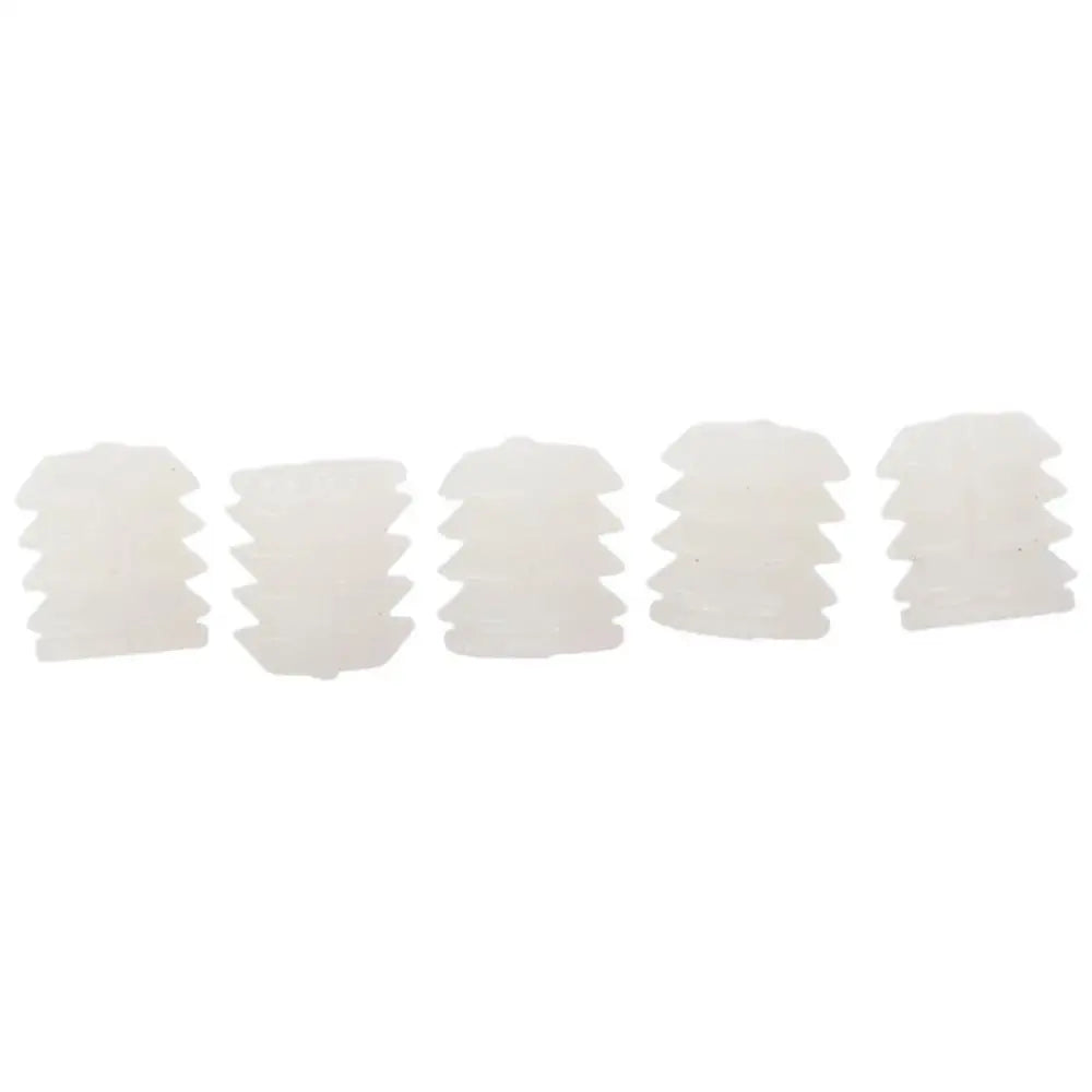 Portable White 0 34 x0 39 Plastic Dowels Practical Hinge Dowel