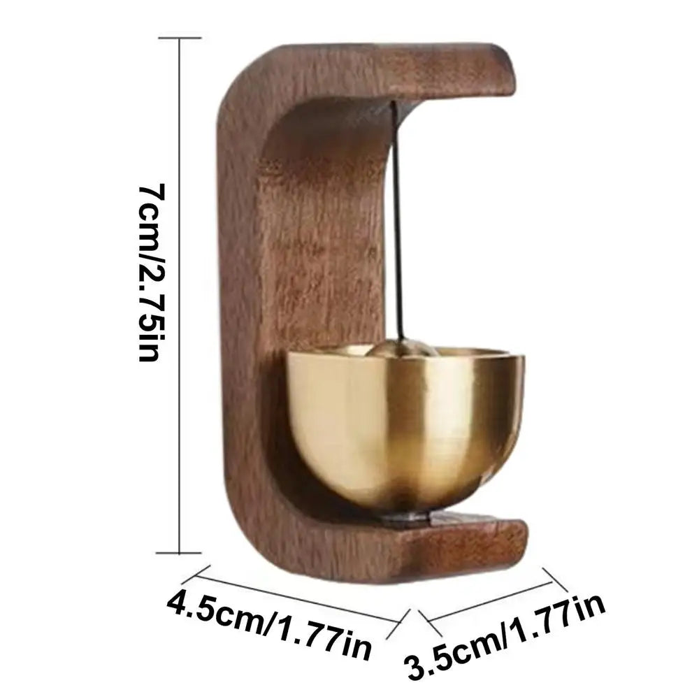 Wood Doorbell Chime Magnetic Decorative Loud Door Bell Indoor
