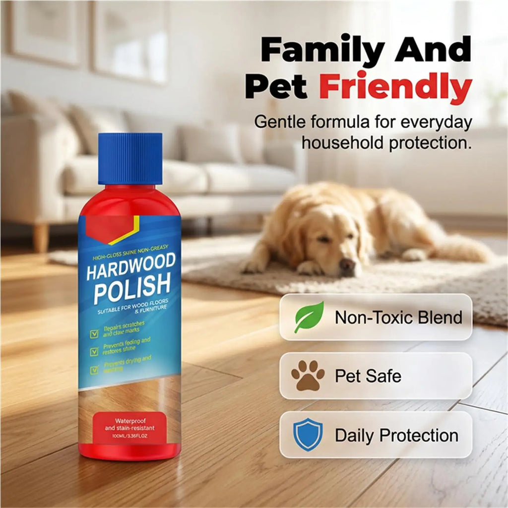 High Gloss Hardwood Floor Polish & Wood Restorer – 100ml