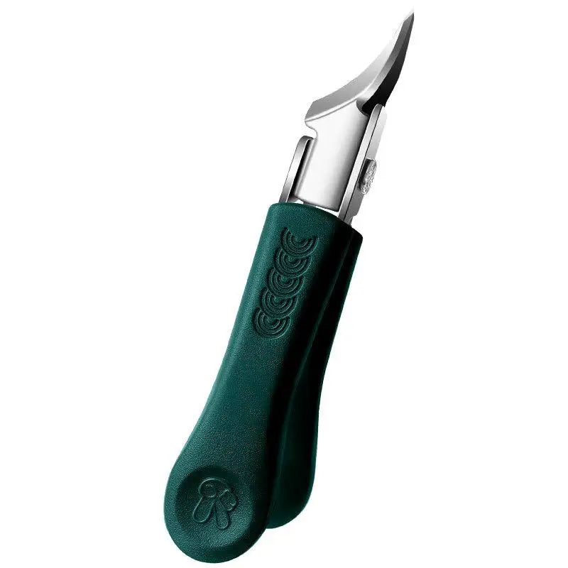 Slanted Anti-Splash Nail Clipper – Stainless Steel Nail Tool