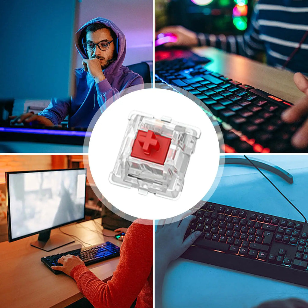 Mechanical Keyboard Switches DIY Switchs Axis Key Cross Shaft