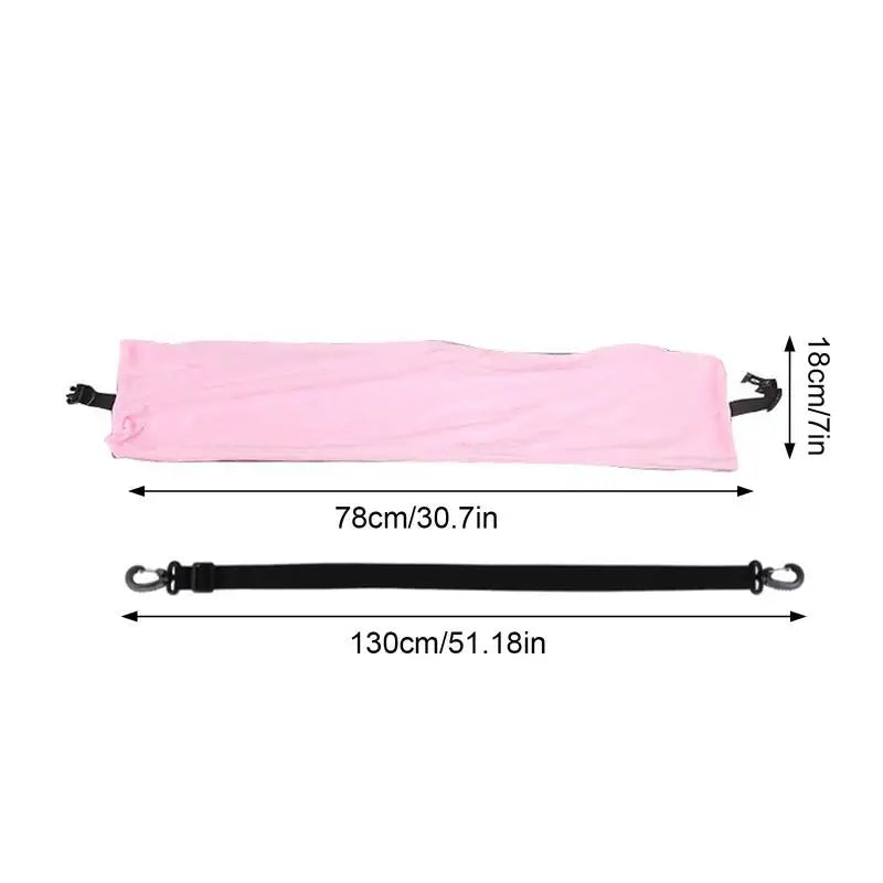 Stuffable Neck Pillow Velvet Soft Pillowcase Travel Comfortable No