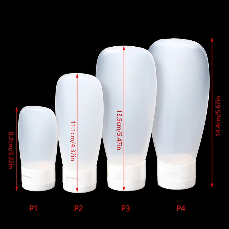 Leak-Proof Portable Travel Bottles 30/60/100ml – Refillable