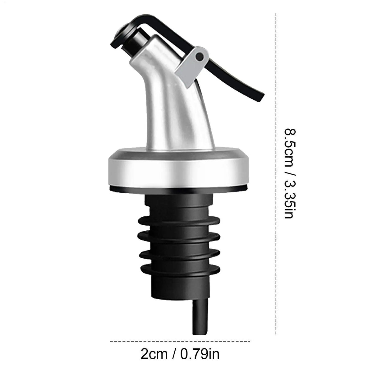 Leak-Proof Oil Bottle Pourer Spout – Olive Oil & Liquor