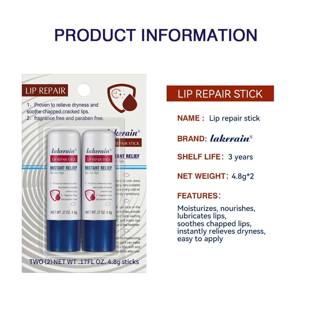 2-Pack Paraben-Free Moisturizing Lip Balm Sticks | Lip Care