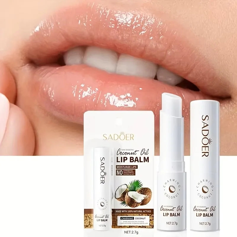 Coconut & Aloe Lip Balm – Daily Moisture for Men & Women
