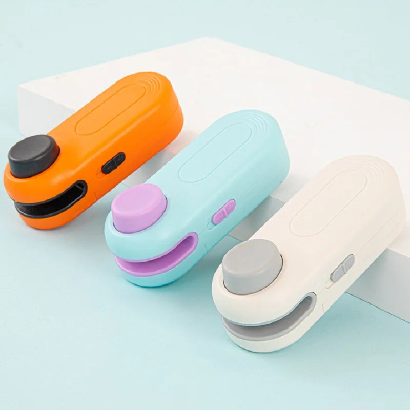 Portable Mini Sealer 1 Heat Snacks Home Use Rechargeable Vacuum