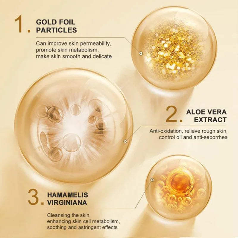 Retinol Gold Peptide Peel-Off Face Mask – 10 Pcs | Pore Refining