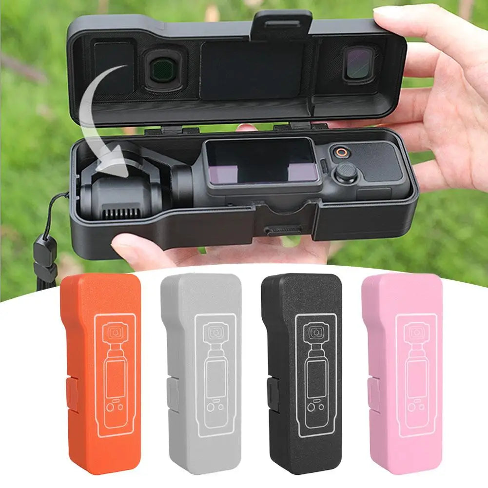 DJI Osmo Pocket 4 Protective Case with Lanyard & Filter Slots