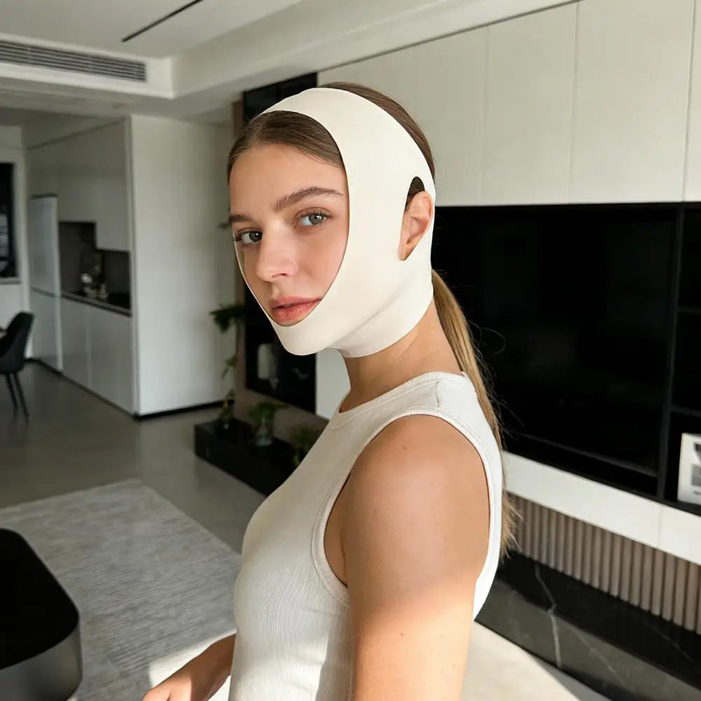 V-Line Face Lifting Bandage | Adjustable Chin Contouring Belt