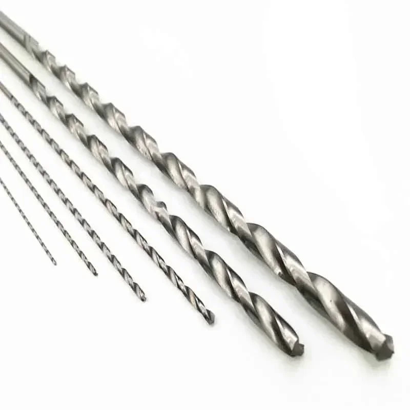 Extra Long HSS Twist Drill Bit Set 2–6mm | 160–300mm
