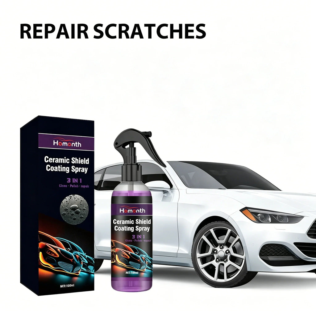 Homonth Ceramic Car Coating Spray | Polish & Hydrophobic Shield