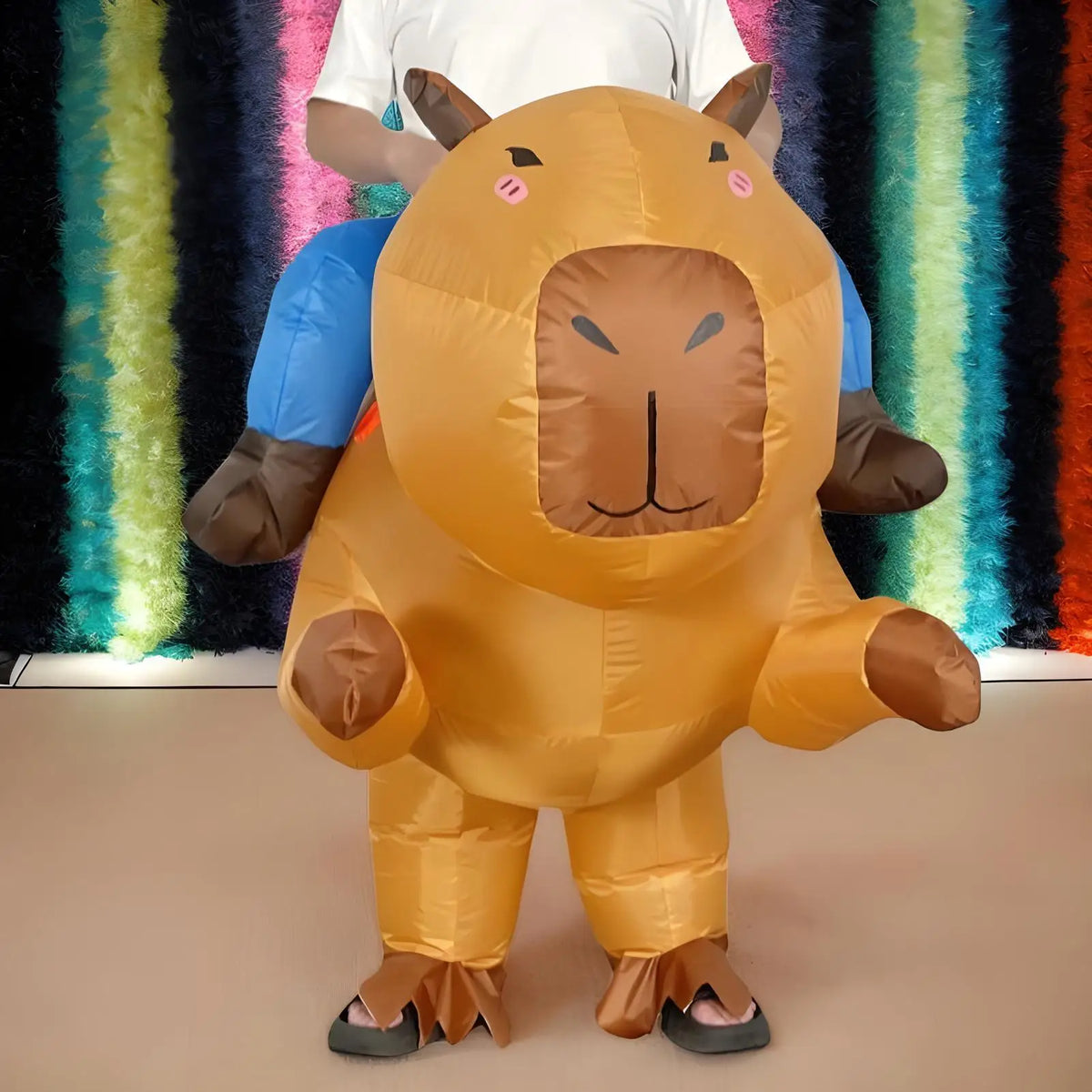 Blow Up Costumes Adults Funny Kids Capybara Outfit Festival Cosplay