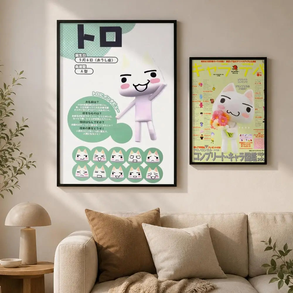 Waterproof PVC Peel-and-Stick HD Wall Poster | T-Toro Art