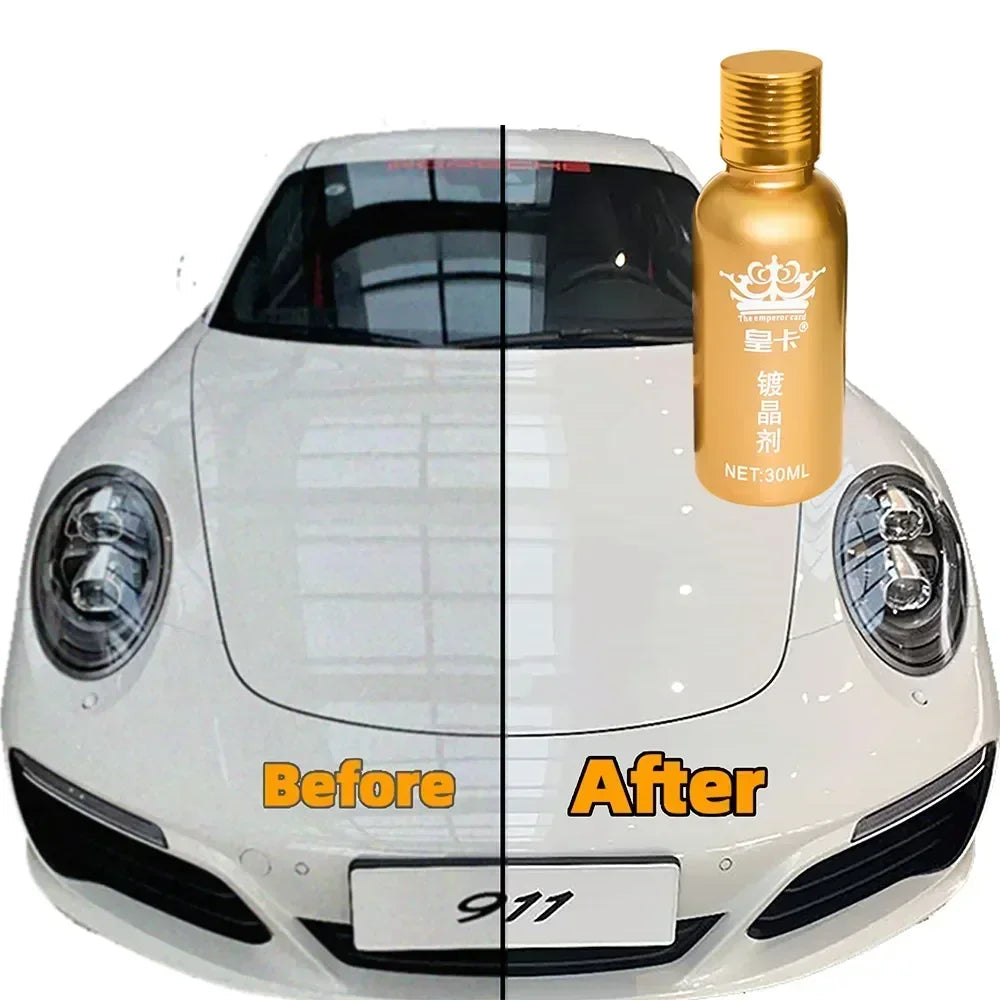 9H Hydrophobic Car Glass Coating Liquid Coat Paint Care Wash