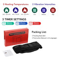 Hailicare Heated Back Massager Belt | Vibration Lumbar Support