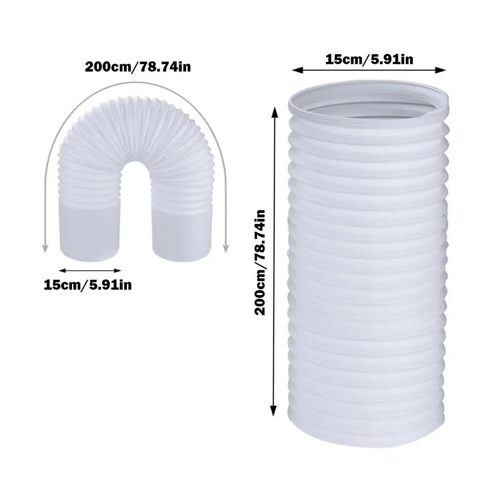 Portable Air Conditioner Exhaust Hose Flexible Tube Ac Vent