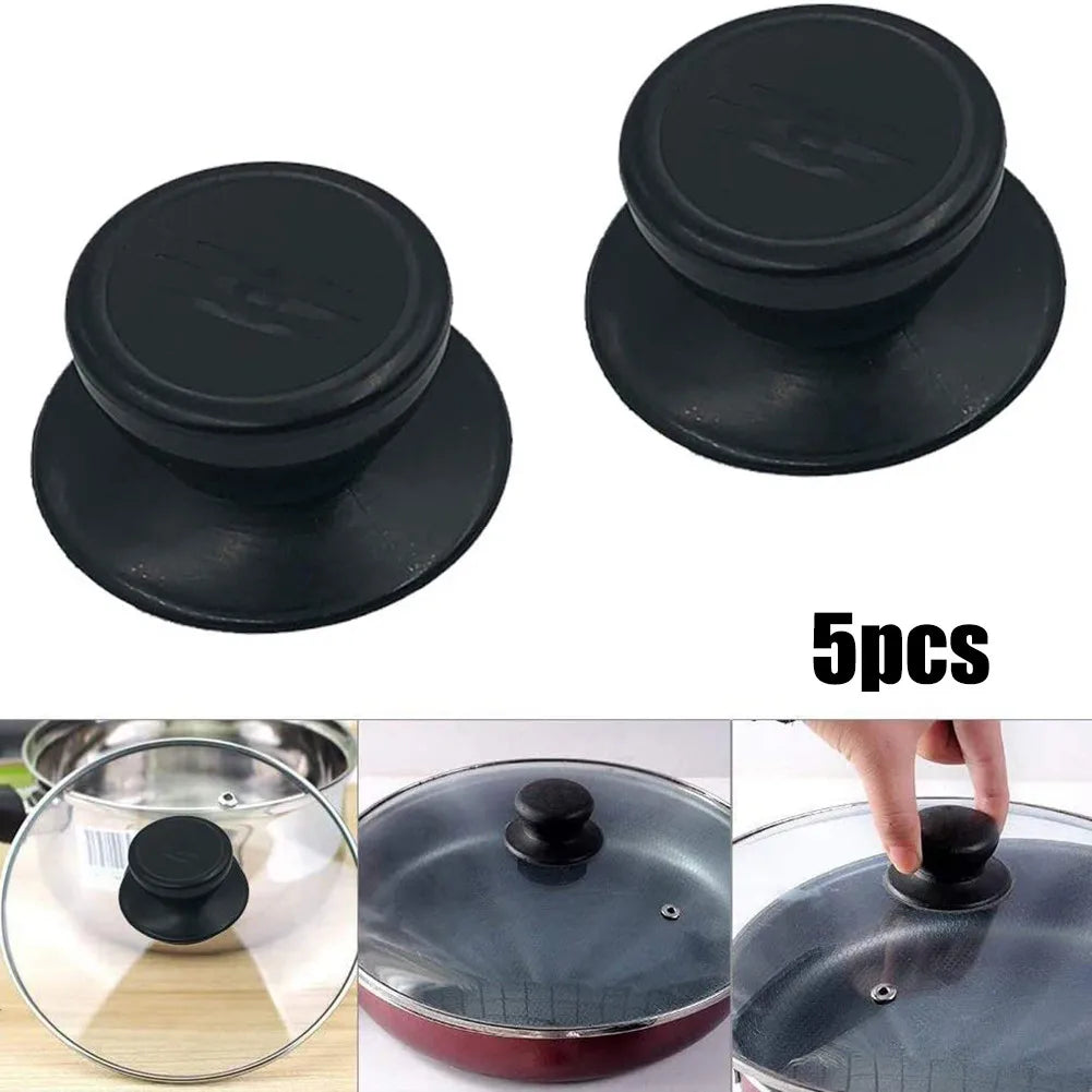 5-Pack Replacement Pot & Pan Lid Knob Handles | Heat-Resistant