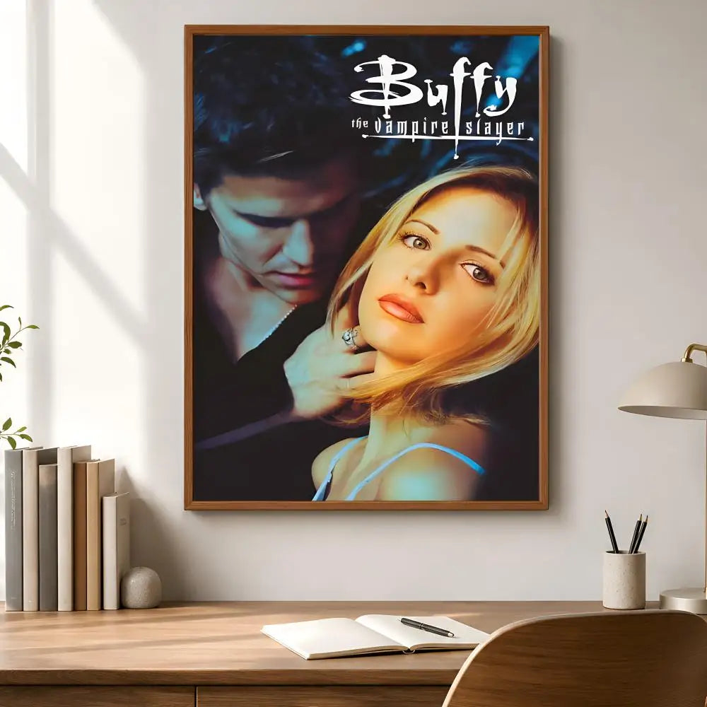 Buffy the Vampire Slayer HD Waterproof PVC Wall Sticker Poster