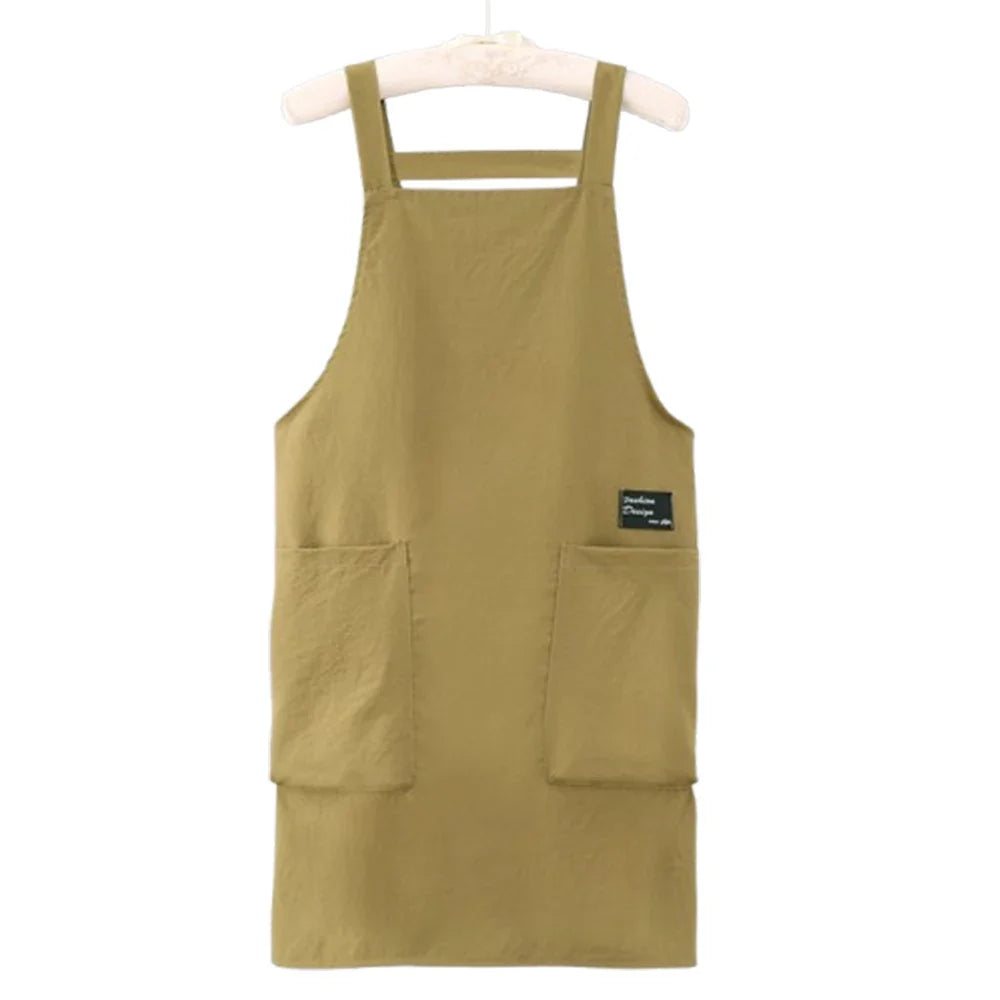 Household Apron Men Women Japanese Barber Coffee Workwear Oil-proof