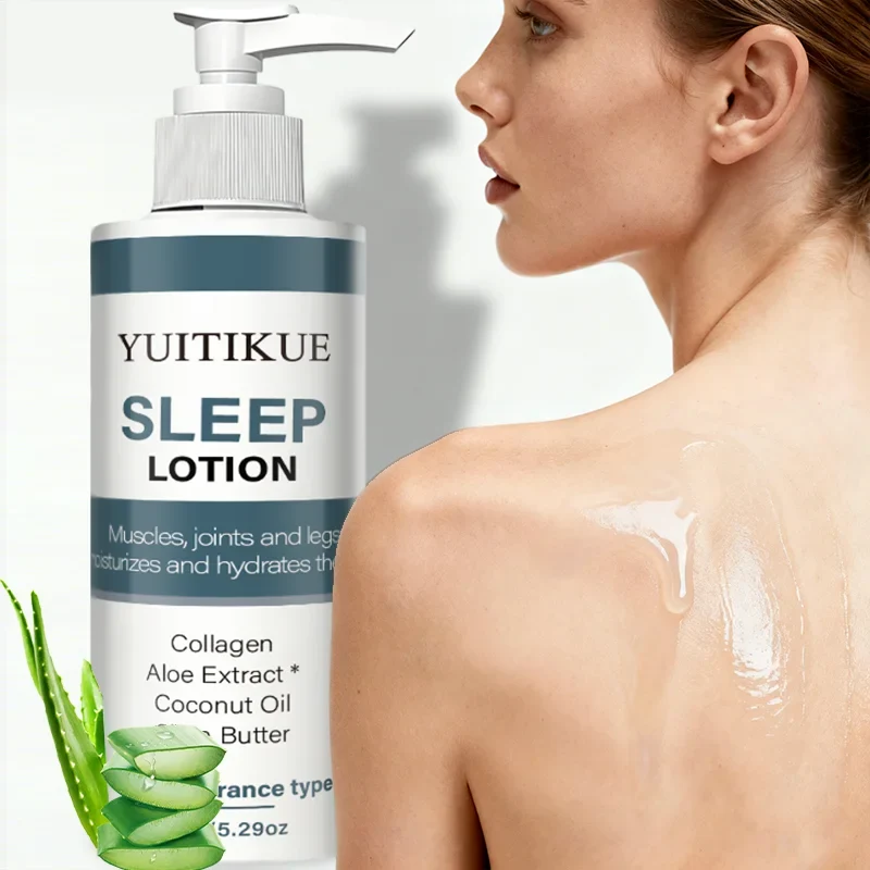 YUITIKUE Sleep Lotion – Collagen & Aloe Night Body Cream 150g