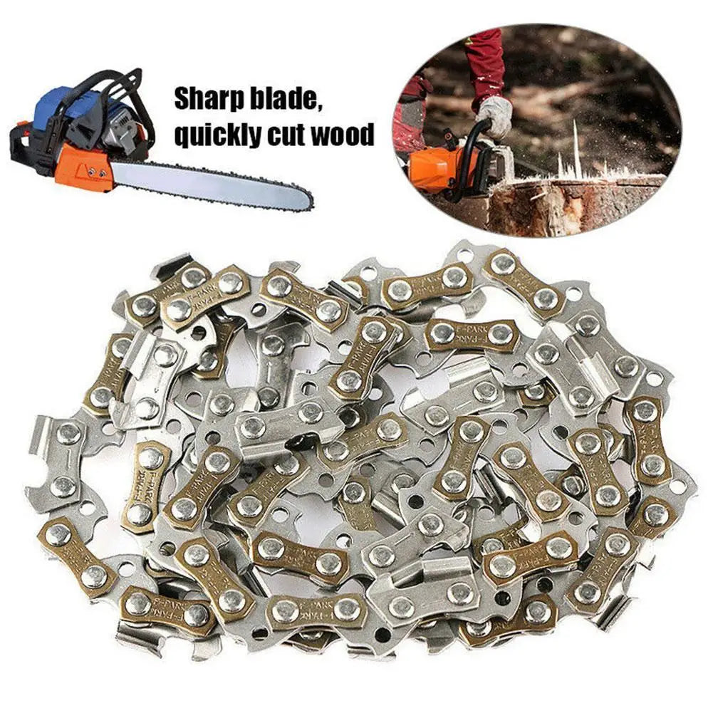 14" Chainsaw Chain 3/8" LP 52 Drive Links – Steel Replacement