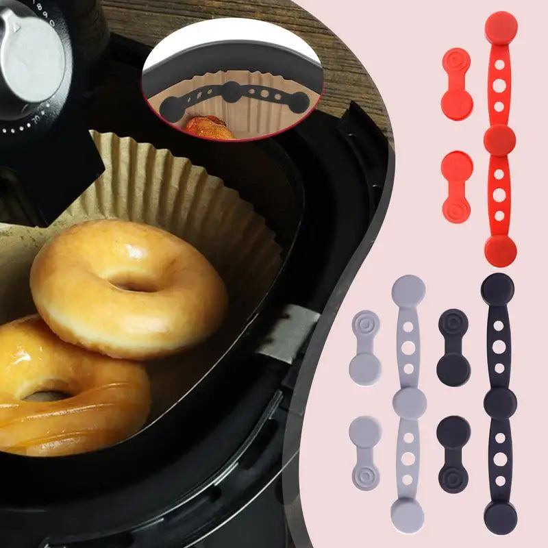Air Fryer Silicone Magnet Buckle Parts Magnets Parchment Paper Liner
