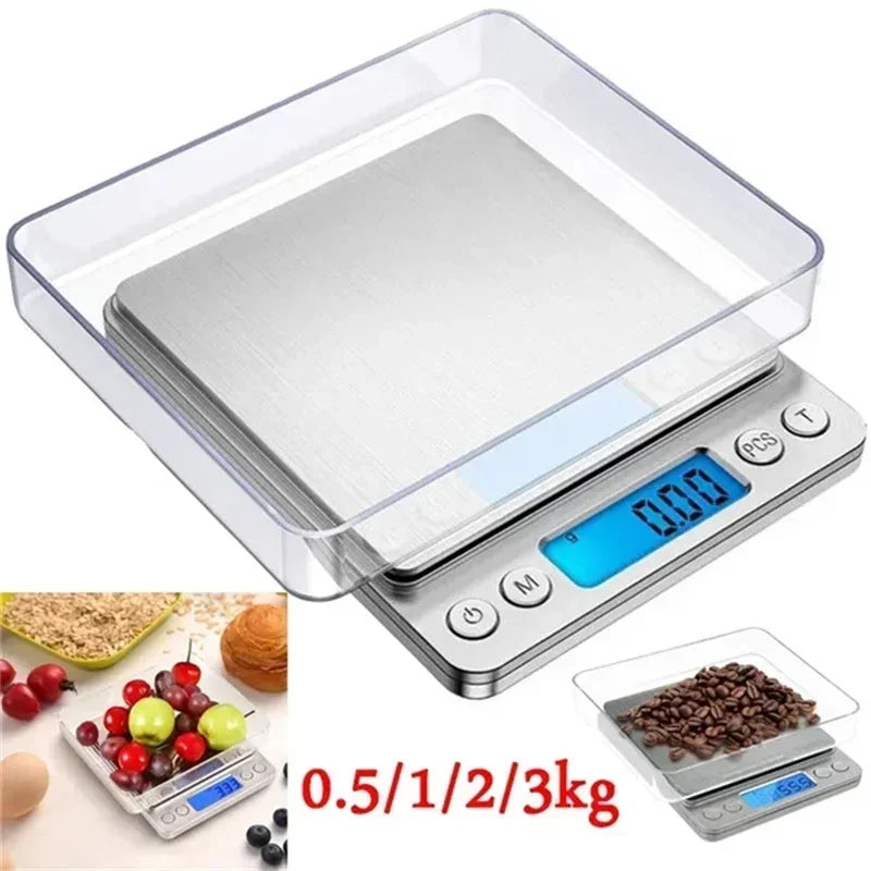 Mini Precision Digital Kitchen & Jewelry Scale 3000g/0.1g