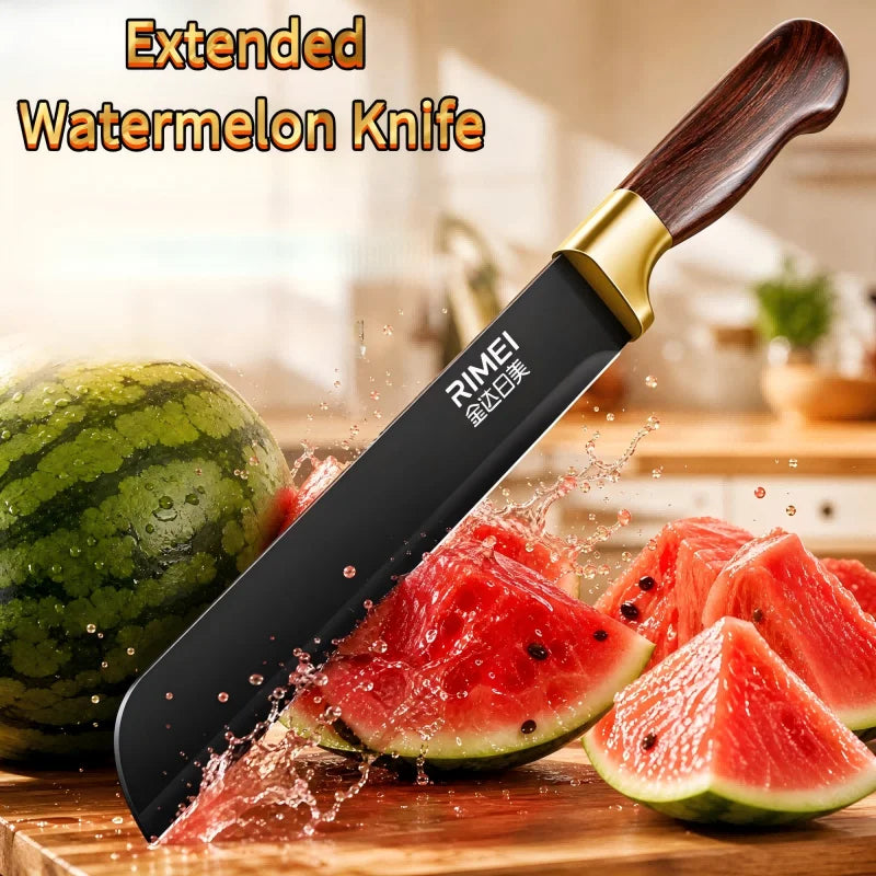 PLYS Stainless Steel Watermelon Chef Knife with Cover