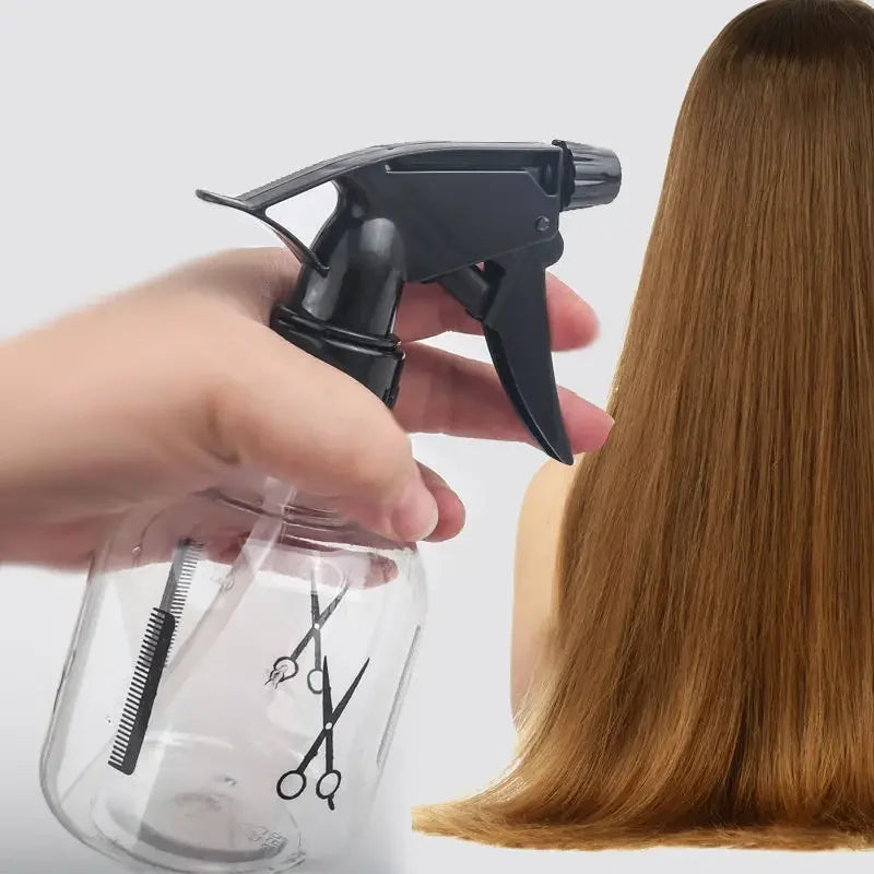 6-Pack 250ml Salon Hair Spray Bottles – Refillable Mist Sprayer