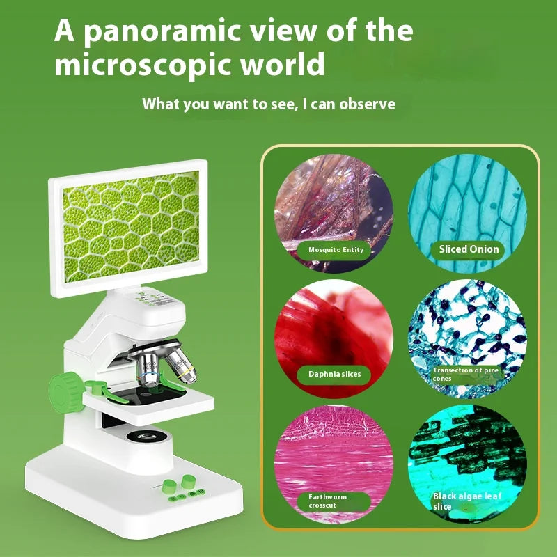 Kids WiFi Digital Microscope – HD 500X Science Learning Tool