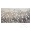 Abstract Edelweiss Hand-Painted Oil Painting Canvas Wall Art
