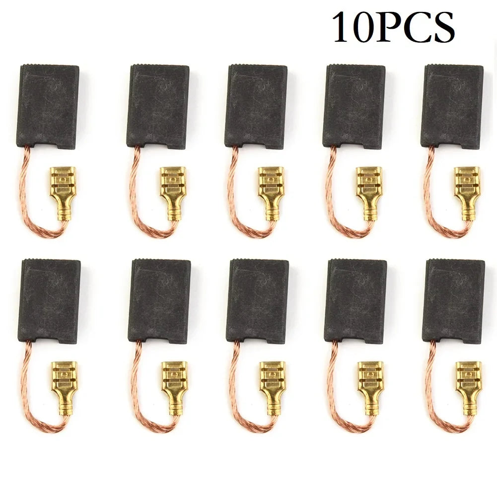 10-Pack Carbon Brushes for GWS 20-230 H Angle Grinder 6.3×16×22mm