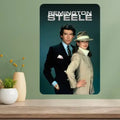 Remington Steele Classic TV Show Metal Poster Sign