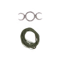 Vintage Medieval Long Rope Knot Women's Belt Nordic Witch Waist