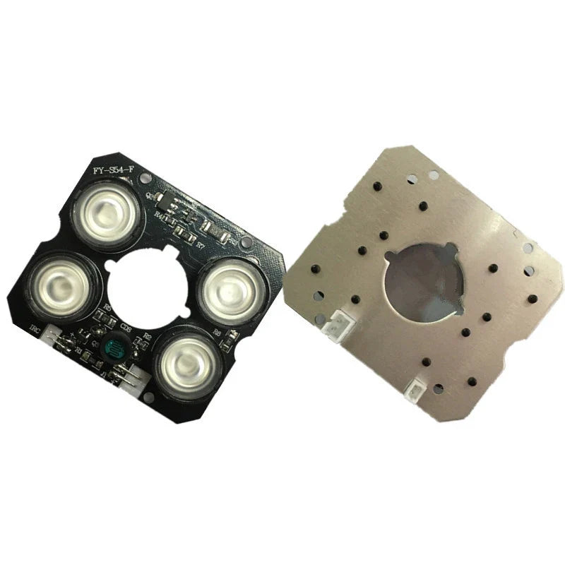 4-LED 850nm IR Illuminator Board – 90° CCTV Night Vision