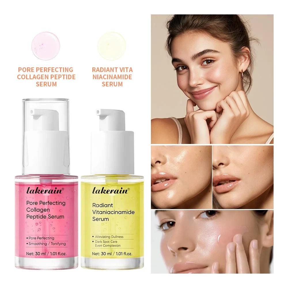 Lakerain Collagen Peptide & Niacinamide Serum – Pore Perfecting